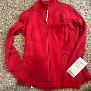 NWT lululemon align red jacket